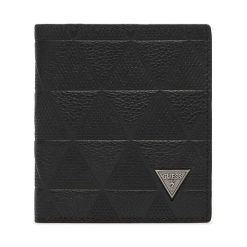 Portfel Guess. Czarne portfele męskie Guess, z aplikacjami. Za 225.99 zł.
