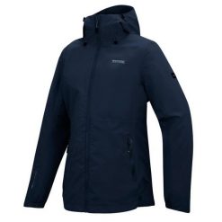 Damska wodoodporna kurtka z kapturem Hamara IV. Niebieskie kurtki damskie Regatta, m, bez wzorów, z materiału, z kapturem. Za 279.99 zł.