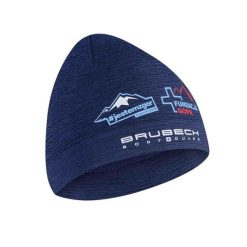 Czapka wełniana unisex Brubeck #JESTEMZGOR #WSPIERAMGOPR. Niebieskie czapki męskie Brubeck, z elastanu. Za 79.99 zł.