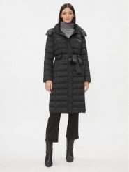 Trussardi Kurtka zimowa 56S00964 Czarny Regular Fit. Czarne kurtki damskie TRUSSARDI, na zimę, s, bez wzorów, z syntetyku, bez kaptura. Za 1,479.00 zł.