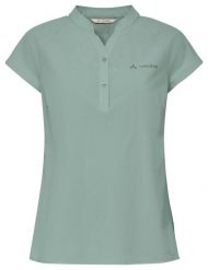 Koszula-bluzka damska Yaras SL Shirt II. Zielone koszule damskie Vaude, bez wzorów, z materiału, eleganckie, bez kołnierzyka, bez ramiączek. Za 259.00 zł.