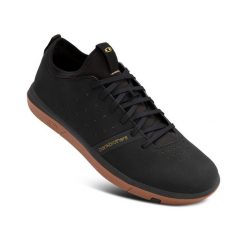 Buty STAMP STREET LACE - czarno-złota/brązowa podeszwa. Brązowe kapcie damskie CRANKBROTHERS. Za 549.90 zł.