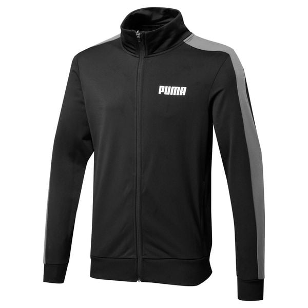 Bluza sportowa Puma Track. Czarne bluzy bez kaptura męskie Puma, s. Za 195.99 zł.