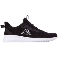 Buty Kappa Capitol 242961 1110 czarne. Czarne buty fitness męskie na fitness i siłownię. Za 266.99 zł.