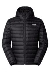 Kurtka sportowa męska Classic Down Hooded Jacket. Czarne kurtki treningowe męskie The North Face, m, bez wzorów, z materiału, trekkingowe. Za 899.99 zł.