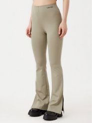 Calvin Klein Jeans Legginsy Milano J20J225089 Zielony Slim Fit. Zielone jeansy damskie Calvin Klein Jeans, m, bez wzorów, z jeansu. Za 229.99 zł.