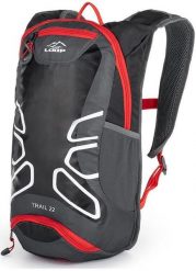 Plecak rowerowy Loap Trail 22 Blk-czerwony czarny. Czarne plecaki damskie Erima, bez wzorów, z materiału. Za 173.99 zł.