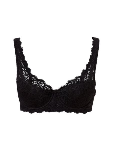 Triumph Biustonosz na fiszbinach - Amourette WHP Kobiety czarny, 90B. Czarne biustonosze Triumph, bez wzorów, z koronki. Za 209.95 zł.