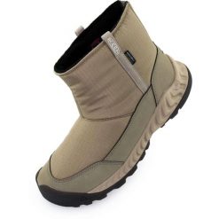Buty zimowe damskie Keen Wmns Hood Nxis Pull On WP Timberwolf-plaza Beige. Brązowe trapery damskie 47 Brand, z kauczuku, bez obcasa. Za 423.99 zł.