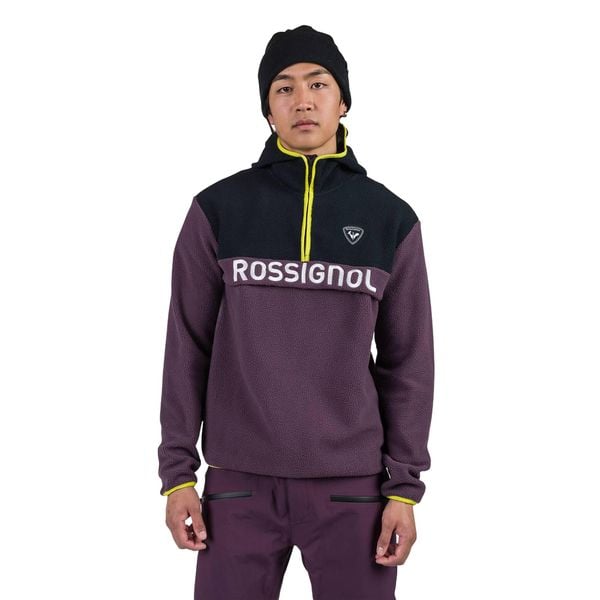 Bluza męska Rossignol Alltrack Fleece. Fioletowe bluzy bez kaptura męskie Rossignol, m. W wyprzedaży za 419.00 zł.