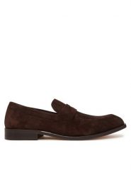 BOSS Mokasyny 50541729 Brązowy. Brązowe mokasyny męskie Boss, ze skóry. Za 709.99 zł.
