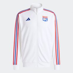 Bluza piłkarska treningowa ADIDAS Olympique de Marseille 25/26. Bluzy sportowe damskie Adidas, s, bez wzorów, z dresówki, bez ramiączek, długie, bez kaptura. Za 339.99 zł.