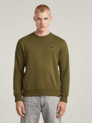 G-Star Bluza w kolorze khaki rozmiar: XL. Brązowe bluzy bez kaptura męskie G-Star, xl. Za 135.81 zł.