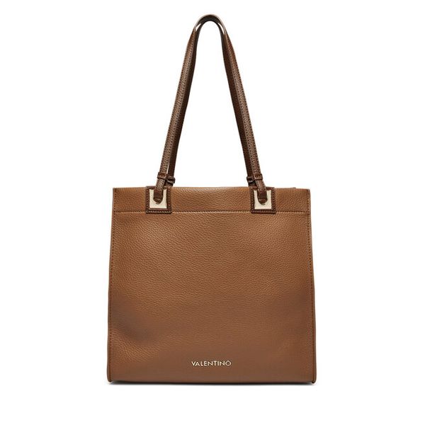 Torebka Valentino. Brązowe torebki klasyczne damskie Valentino, bez wzorów, bez dodatków. Za 359.99 zł.