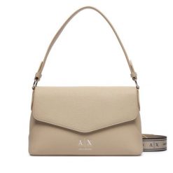 Torebka Armani Exchange. Brązowe torebki klasyczne damskie Armani Exchange, bez wzorów, bez dodatków. Za 614.99 zł.