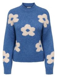 JDY Sweter w kolorze niebieskim rozmiar: M. Niebieskie golfy damskie JDY, m, bez kołnierzyka. Za 126.45 zł.