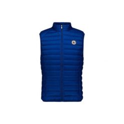 Kurtka puchowa bez rękawów JOTT Tom. Niebieskie kurtki męskie jott, m, bez wzorów, z puchu, bez kaptura. Za 563.00 zł.