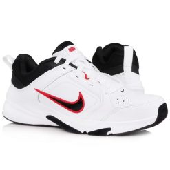 Buty sportowe męskie na trening NIKE DEFYALLDAY. Białe buty fitness męskie Nike, bez zapięcia, na fitness i siłownię. Za 308.99 zł.