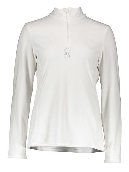 SPYDER Bluza polarowa "Shimmer" w kolorze białym rozmiar: XL. Białe bluzy bez kaptura damskie Spyder, xl, z materiału. Za 227.31 zł.