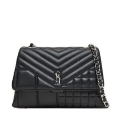 Torebka Steve Madden. Czarne torebki klasyczne damskie Steve Madden, bez wzorów, bez dodatków. Za 479.99 zł.