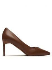 Max Mara Szpilki Phyllis 2524526191600 Brązowy. Brązowe szpilki Max Mara, bez wzorów, ze skóry, bez obcasa. Za 2,339.00 zł.