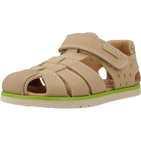 Sandały PABLOSKY 055233P Brązowy. Brązowe sandały męskie Pablosky, z materiału, bez zapięcia. Za 191.99 zł.