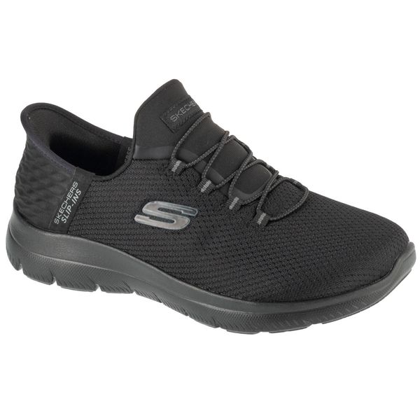 Buty sportowe Sneakersy damskie, Slip-Ins: Summits - Diamond Dream. Czarne buty sportowe na co dzień damskie Skechers, bez wzorów, trekkingowe, Skechers Sport. Za 299.99 zł.