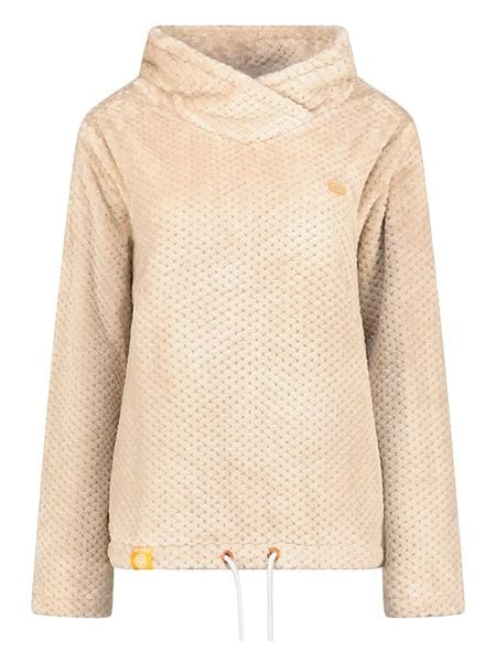 Geographical Norway Bluza polarowa "Trinita" w kolorze beżowym rozmiar: XL. Brązowe bluzy bez kaptura damskie Geographical Norway, xl, z polaru. Za 104.39 zł.