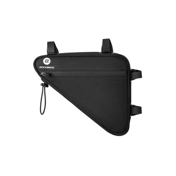 Torba rowerowa Deltapod 1,5L. Czarne torby męskie na ramię ROCKBROS, bez wzorów, bez dodatków. Za 71.99 zł.