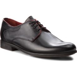 Półbuty LASOCKI FOR MEN - MB01-COMMON-07 Czarny. Czarne buty wizytowe męskie Lasocki For Men, z materiału, bez zapięcia. Za 189.99 zł.