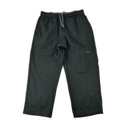 Nike spodnie dresowe męskie Therma-Fit. Czarne spodnie sportowe męskie Nike, z dresówki. Za 127.76 zł.