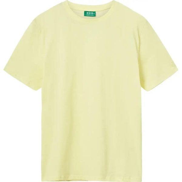 T-shirt H2O Langø. Białe t-shirty damskie H2O, m, bez wzorów, z bawełny, bez kołnierzyka. Za 221.00 zł.