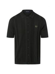 Fred Perry koszula casual Mężczyźni Bawełna zielony, S. Zielone koszule męskie Fred Perry, m, bez wzorów, z bawełny, bez kołnierzyka, bez ramiączek. Za 599.95 zł.