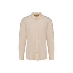 Koszula z długim rękawem Kariban Premium Oxford. Szare koszule męskie KARIBAN, m, bez wzorów, z bawełny, bez kołnierzyka, bez ramiączek. Za 331.00 zł.