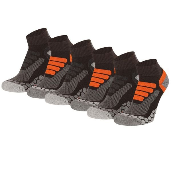 Skarpety turystyczne Xtreme Quarter, 6 par., Multi Green. Zielone skarpetki damskie XTREME SOCKSWEAR, bez wzorów. Za 199.60 zł.