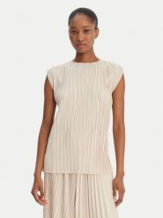 MAX&Co. Bluzka 2616941023200 Beżowy Regular Fit. Brązowe bluzki damskie MAX&Co., xs, bez wzorów, z syntetyku, bez kołnierzyka, bez ramiączek. Za 449.99 zł.