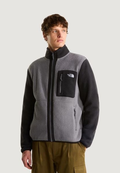 Kurtka puchowa Mężczyzna THE NORTH FACE M YUMIORI FULL ZIP. Szare kurtki męskie The North Face, l, bez wzorów, z puchu, bez kaptura. Za 533.30 zł.