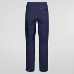 Spodnie La Sportiva Guide GTX. Niebieskie spodnie materiałowe męskie La Sportiva, bez wzorów, z gore-texu. Za 2,444.40 zł.