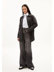 Armedangels Kurtka koszulowa "Almaraa" w kolorze czarnym rozmiar: L. Czarne kurtki damskie ARMEDANGELS, l, bez wzorów, z bawełny, bez kaptura. Za 421.20 zł.