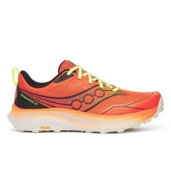 Buty do biegania męskie Saucony Peregrine 16. Brązowe obuwie do biegania damskie Saucony. Za 929.99 zł.