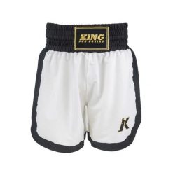 Szorty bokserskie King Pro Boxing Apex pro 2. Białe szorty damskie KING PRO BOXING, bez wzorów, z materiału. Za 350.50 zł.