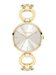 Tamaris Zegarek kwarcowy w kolorze złotym rozmiar: onesize. Żółte, analogowe zegarki damskie Tamaris, ze stali. Za 217.99 zł.