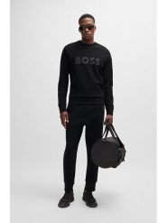 Hugo Boss Fashion Bluza w kolorze czarnym rozmiar: XXL. Czarne bluzy bez kaptura męskie Hugo Boss Fashion, xxl, z bawełny. Za 228.38 zł.