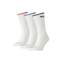 Puma Skarpety Sport Crew 3-Pak 90794102. Białe skarpetki damskie Puma, bez wzorów. Za 41.99 zł.