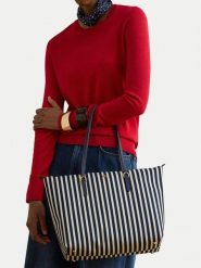 LAUREN RALPH LAUREN Torebka 431916737048 Granatowy. Niebieskie torebki klasyczne damskie Lauren Ralph Lauren, bez wzorów, z materiału, bez dodatków. Za 649.99 zł.