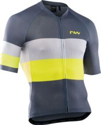 Koszulka rowerowa NORTHWAVE BLADE AIR Jersey. Szare t-shirty sportowe męskie Northwave, na lato, l, z jersey, bez ramiączek, na fitness i siłownię. Za 331.35 zł.