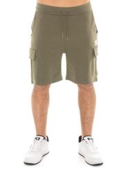Bluza z bawełna z kieszeń na co dzień na siłownię. Szare bluzy sportowe męskie LEONE 1947 APPAREL, bez wzorów, z bawełny, bez kołnierzyka, bez ramiączek. Za 218.92 zł.