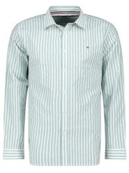 Geographical Norway Koszula "Zevian" - Regular fit - w kolorze turkusowym rozmiar: L. Niebieskie koszule męskie Geographical Norway, l, bez wzorów, z bawełny, bez kołnierzyka, bez ramiączek. Za 118.01 zł.