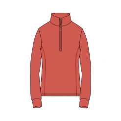 Golf damska turystyczne CMP 3G27836. Czerwone golfy damskie CMP, l, bez wzorów, z materiału, bez ramiączek. Za 119.99 zł.