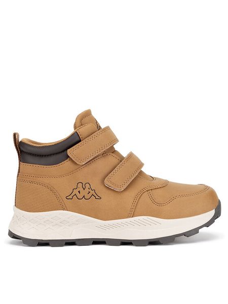 Kappa Sneakersy AW24-3C007(CH) Brązowy. Brązowe buty sportowe chłopięce Kappa, z syntetyku, bez zapięcia. Za 169.99 zł.